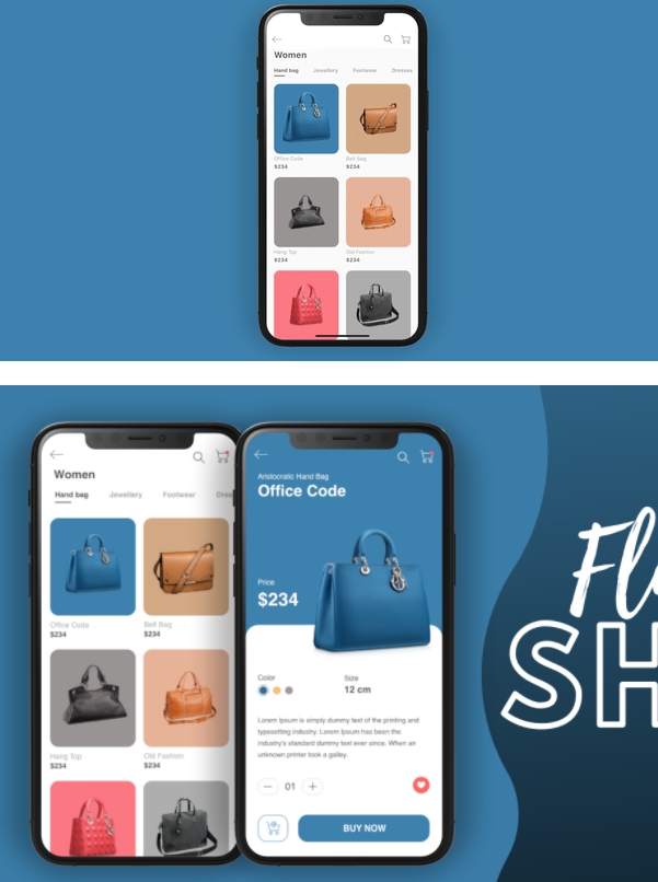E-commerce UI Kit – Bags