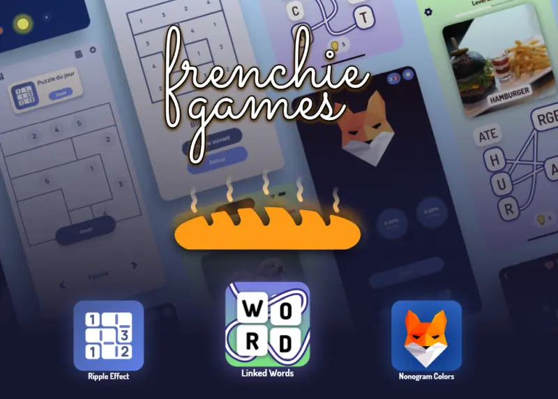 Frenchie Games website